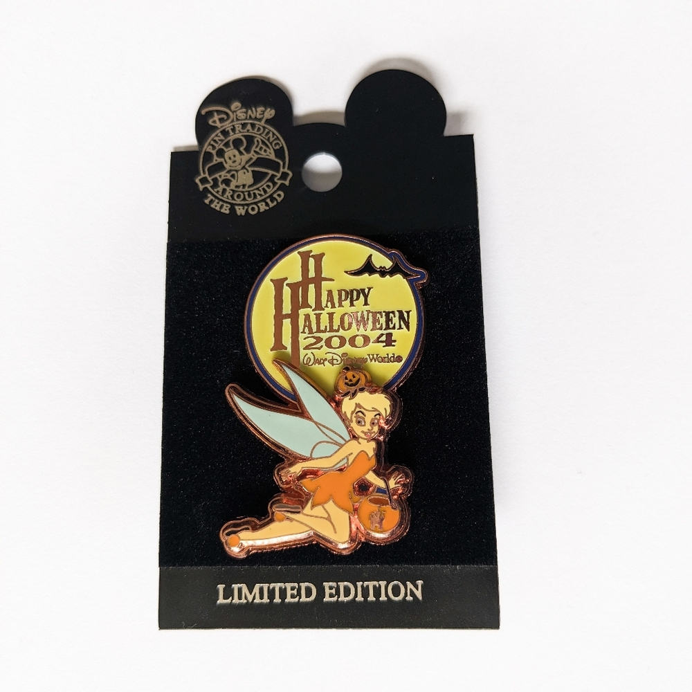 Disney Pin Tinker Bell Trick Or Treat Happy Halloween 2004
